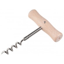 Bottle screw – Corkscrew made of beechwood