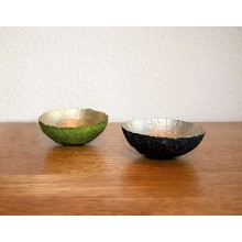 Decorative Bowl in Black/Silver