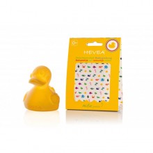 Hevea Bathing Toy Duck Alfie – natural rubber