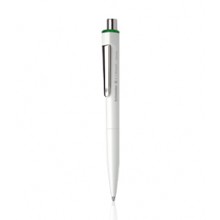 Ballpoint pen with barrel made of bioplastics