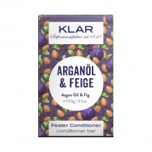 Conditioner Bar Argan Oil & Fig for dry hair, vegan, 100g