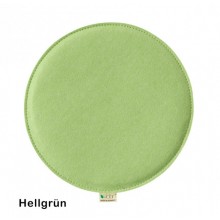 Vegan Felt Seat Cushion 'Round' Ø 40 cm Violan® Light Green