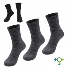 Alpaca Health Socks, Plain-Coloured Medical Socks, Pack of 1 or 3