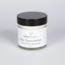 Organic Vegan Deodorant Creme in Glass Jar