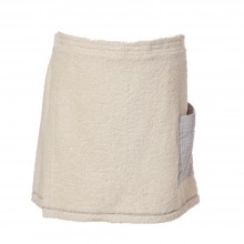 Nature Classic Men’s Sauna Skirt, Organic Cotton Terrycloth
