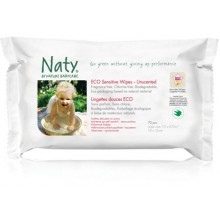 Naty Eco Wipes – Sensitive and Unscented 70 pcs