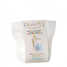 S.A.M. natural Baby & Kids Bath Bomb Seahorse Lavender & Ruegen Healing Chalk, 120g