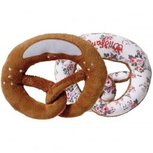 Rattling pretzel foral – Grabbing toy by nyani