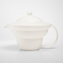 Teapot »Shinno« 1.0 l Silver Grey Flower Of Life