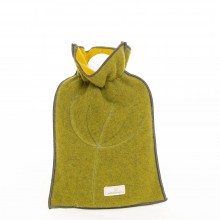 Eco Hot Water Bottle with Loden Cover – Moss 0.8 L