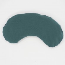 Organic Eye Pillow LAVENDER with Organic Cotton Ticking Fill Linseed & Lavender – Jade-Green