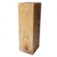 Raw Olive Wood Block 90 x 90 x 300 mm