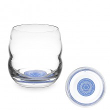 Tumbler Mythos Throat Chakra / Affirmation Creativity – Drinking Glass by Nature’s Design