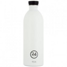 24Bottles Urban Bottle Stainless Steel, Ice White 1 litres