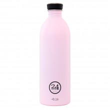 24Bottles Urban Bottle Stainless Steel, Candy Pink 1 litres