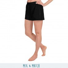 Plain Women’s Recycled Bathing Trunks and Athletic Shorts 
