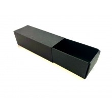 Black Slide Open Gift Box Eco Cardboard