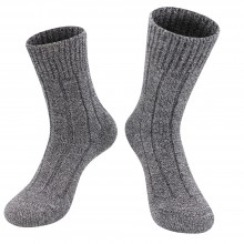 Alpaca Wool Socks, plain, Unisex, Pack of 1 or 3