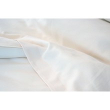 Eco Bedsheet without elastic band made of organic cotton satin – different sizes 