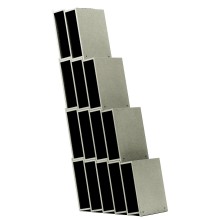 Blumenfisch Shelving System 'Leaning Tower' – Model 2 Grey