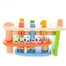 EverEarth Xylophone and Pounding Bench made of FSC® Wood 