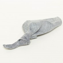 Handkerchief Organic Linen – Blue-Grey 1 piece