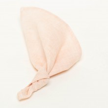 Handkerchief Organic Linen – Apricot 1 piece