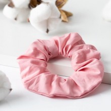 fairtye Organic Cotton Scrunchie – Rose (Pink)