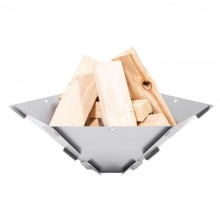 FENNEK HEXAGON portable Fire Bowl made of Stainless Steel