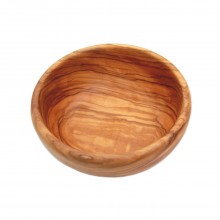 Natural Pet Food Bowl made of Olive Wood