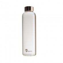 Glass Bottle with Stainless Steel Lid 550 ml