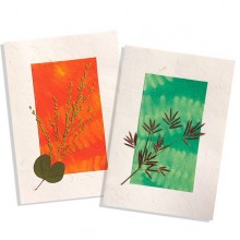 Greeting Cards ELEMENTS Handmade Paper, Set of 2