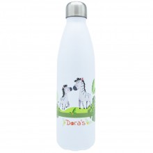 Insulated Stainless Steel Water Bottle Zebra 0.5 l