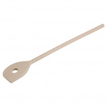Beechwood Pointed Hole Cooking Spoon