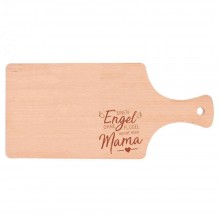 Angel Mum Beech Wood Cutting Board with Handle