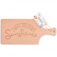 Sunshine Beech Wood Cutting Board with Handle