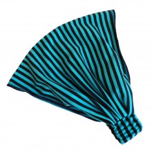 Bicolour Striped Headband Eco Jersey