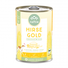 naftie Organic Millet Gold vegan Wet Dog Food Meal