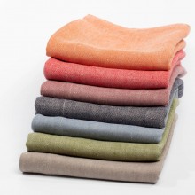 Plain Organic Linen Table Runner – various colours