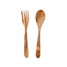 Kids Cutlery made of Olive Wood “Tim & Struppi”