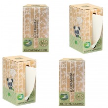 Smooth Panda Bamboo Kitchen Paper in a Dispenser Box