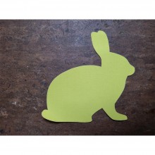 Bunny Sew-on Organic Cotton Patch – Yellow right
