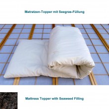 Mattress Topper with Eelgrass-Natural-Rubber Filling