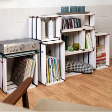 MOVEO. CASA 30.XX shelving system in white