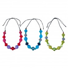 Necklace ELEMENTS with various Beads