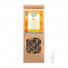 naftie Chicken Hearts dried for dogs, 250g