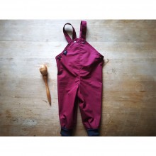 All-Weather Trousers with Cuffs, Eta-Proof Organic Cotton, berry