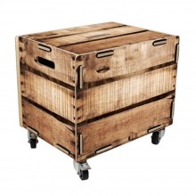 Werkhaus Roll Storage Cabinet with Lid, Birch Plywood – Design Case of Wine