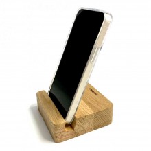 Holzpost Durable Oak Smartphone Holder