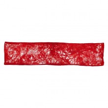 Table Runners made of Recycled Bananas Fibres, Red